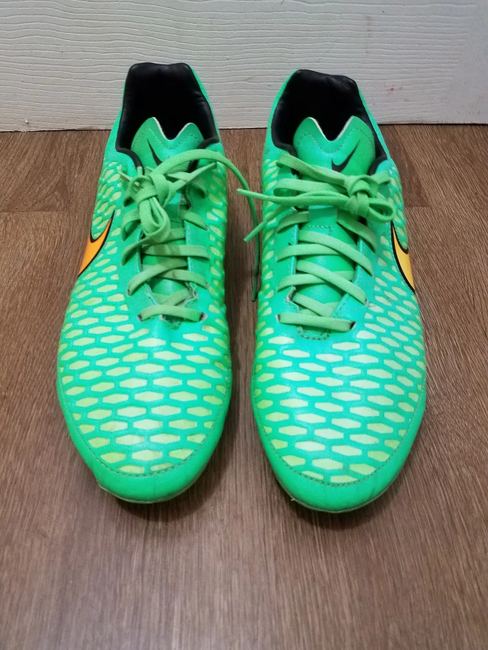 Nike Magista Opus Green,ACC Football Cleats mens shoes size 11.5